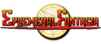 Ephemeral Fantasia title screen for Playstation 2